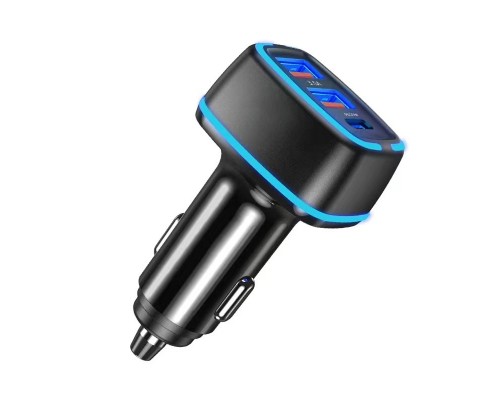 УСТРОЙСТВО ЗАРЯДНОЕ ДЛЯ ТЕЛЕФОНА AVS (3 ПОРТА-TYPE-C (3,5А)) UC-742                               