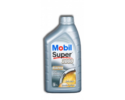 МАСЛО МОТОРНОЕ MOBIL SUPER 3000 5W-40 SN/SM/CF A3/B3/B4 СИНТЕТИЧЕСКОЕ 1 Л                           