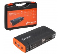 АККУМУЛЯТОР ПУСКОВОЙ AIRLINE BOOSTER (13800МАЧ, 400А, 12.4V, ПУСК ДВС 2.0D, USB 5V/2A, 12/16V КЕЙС