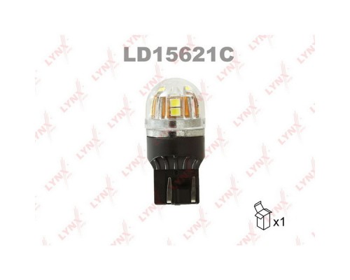 ЛАМПА СВЕТОДИОДНАЯ W21/5W 12V LYNXAUTO (T20) SMDX15 CANBUS)                                       