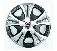 КОЛПАКИ КОЛЕСНЫЕ ДЕКОРАТИВНЫЕ R14 СЕРЕБРО STAR БУМЕР (4 ШТ.)                                      