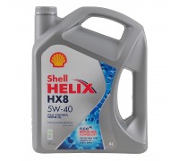 МАСЛО МОТОРНОЕ SHELL HELIX HX8 5W-40 SP A3/B3/B4 СИНТЕТИЧЕСКОЕ 4 Л                                  