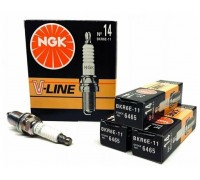 СВЕЧА NGK ВАЗ 2112 (16 КЛАП.) BKR6E-11, V-LINE №14 (З.1,1 ММ) 6465                                