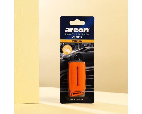 АРОМАТИЗАТОР НА ПЕЧКУ (VANILLA/ВАНИЛЬ) AREON VENT 7                                               