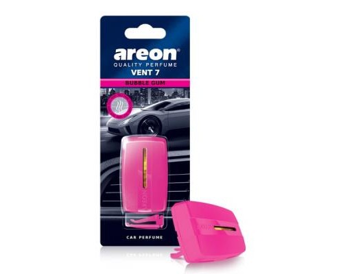 АРОМАТИЗАТОР НА ПЕЧКУ (BUBLE GUM/БАБЛ ГАМ) AREON VENT 7                                           