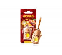 АРОМАТИЗАТОР ПОДВЕСНОЙ (PEACH/ПЕРСИК) AREON FRESCO (ДЕРЕВЯННАЯ БУТЫЛОЧКА)                         