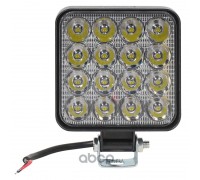 ФАРА СВЕТОДИОДНАЯ AIRLINE STANDART 83Х83Х22 ММ 16W 12V (16 LED, КВАДРАТНАЯ, НАПРАВЛЕННЫЙ СВЕТ)    