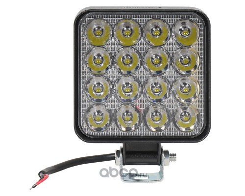ФАРА СВЕТОДИОДНАЯ AIRLINE STANDART 83Х83Х22 ММ 16W 12V (16 LED, КВАДРАТНАЯ, НАПРАВЛЕННЫЙ СВЕТ)    