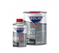 ГРУНТ SOLID 499 СЕРЫЙ 800 МЛ С ОТВЕРДИТЕЛЕМ 200 МЛ                                                  
