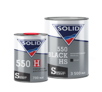 ГРУНТ SOLID 550 BLACK ЧЕРНЫЙ 750 МЛ С ОТВЕРДИТЕЛЕМ 150 МЛ                                           
