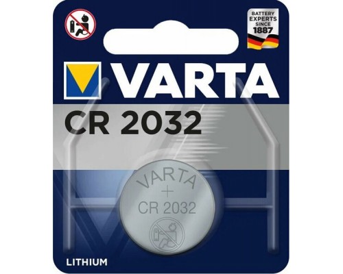 БАТАРЕЙКА CR2032 VARTA (В БЛИСТЕРЕ, ЛИТИЕВАЯ, 3V) (1 ШТ.)                                         