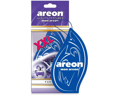 АРОМАТИЗАТОР ПОДВЕСНОЙ (PARTY ВЕЧЕРИНКА) AREON MON AREON XXL (КАРТОН)                             