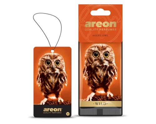 АРОМАТИЗАТОР НА ЗЕРКАЛО AREON WILD AGENT OWL                                                        