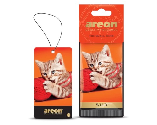 АРОМАТИЗАТОР НА ЗЕРКАЛО AREON WILD SMALL TIGER                                                      