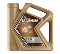 МАСЛО МОТОРНОЕ РОСНЕФТЬ MAGNUM COLDTEC 5W-40 SN/CF A3/B3/B4 СИНТЕТИЧЕСКОЕ 4 Л                       