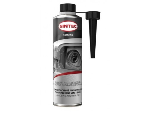 ОЧИСТИТЕЛЬ ТОПЛИВНОЙ СИСТЕМЫ SINTEC GASOLINE ADDITIVE TBE (335МЛ)                                   