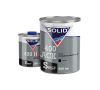 ГРУНТ SOLID 400 BLACK МОКРЫЙ ПО МОКРОМУ БЕЛЫЙ 800 МЛ С ОТВЕРД. 200 МЛ                               