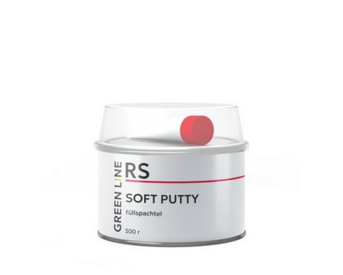 ШПАТЛЕВКА GREEN LINE SOFT PUTTY НАПОЛНИТЕЛЬНАЯ 500 ГР                                               