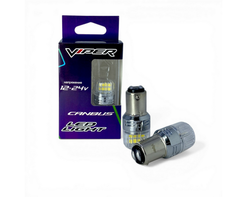 ЛАМПА ПОДСВЕТКИ СВЕТОДИОДНАЯ P21/5W 12V 21/5W VIPER                                               