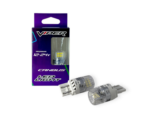 ЛАМПА ПОДСВЕТКИ СВЕТОДИОДНАЯ W21W 12V 21W VIPER                                                   