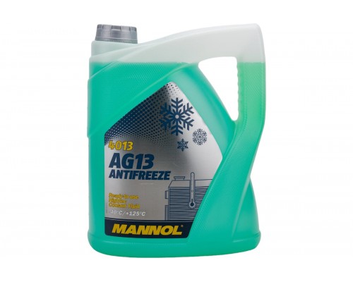 АНТИФРИЗ MANNOL HIGHTEC AG13 -40 С ЗЕЛЕНЫЙ 5 КГ                                                     