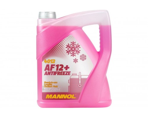 АНТИФРИЗ MANNOL LONGLIFE AF12+ -40 C КРАСНЫЙ 5 КГ                                                   