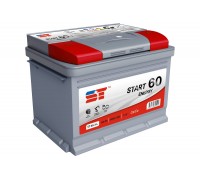 АККУМУЛЯТОР 60 А/Ч ST START 600А (ПРЯМАЯ ПОЛЯРНОСТЬ) (242Х175Х190)                                