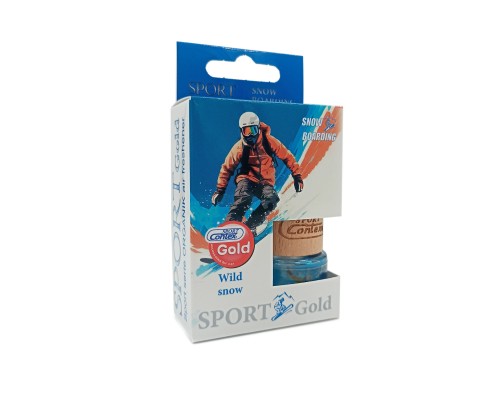 АРОМАТИЗАТОР CONTEX БУТЫЛОЧКА SPORTGOLD SNOWBOARDING ЦВЕТОЧНЫЙ АРОМАТ КАПЛИ ДОЖД                    