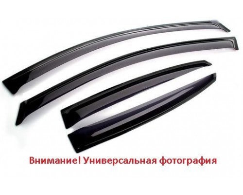 ДЕФЛЕКТОР (ВЕТРОВИК) ОКОН LADA КАЛИНА, КАЛИНА-2 (УНИВЕРСАЛ) VOIN (4 ШТ.)                          