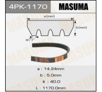РЕМЕНЬ РУЧЕЙКОВЫЙ 4PK1170 TOYOTA                                                                    