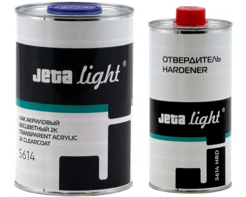 ЛАК АКРИЛОВЫЙ JETA 500 МЛ+ОТВЕРДИТЕЛЬ 250 МЛ                                                        