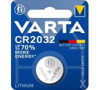 БАТАРЕЙКА CR2016 VARTA (В БЛИСТЕРЕ, ЛИТИЕВАЯ, 3V) (1 ШТ.)                                         