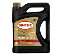 МАСЛО МОТОРНОЕ SINTEC MULTI FUEL 7000 5W/40 A3/B4 4Л (СИНТ.)                                      