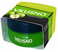 АРОМАТИЗАТОР НА ПАНЕЛЬ (ЗЕЛЕНОЕ ЯБЛОКО) VKUSNO                                                    
