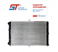 РАДИАТОР СИСТЕМЫ ОХЛАЖДЕНИЯ ВАЗ 2108-21082 (АЛЮМ.) УНИВЕРСАЛЬНЫЙ ST                                 