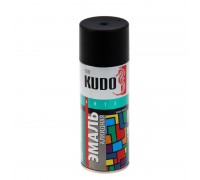 КРАСКА KUDO ЧЕРНАЯ МАТОВАЯ 520МЛ (АЭР.)                                                             