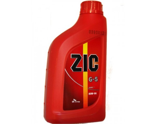МАСЛО ТРАНСМИССИОННОЕ ZIC G-5 80W-90 1 Л                                                            